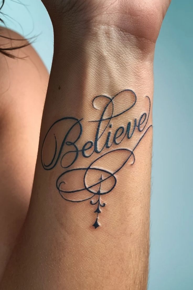 Delicate Script Wrist